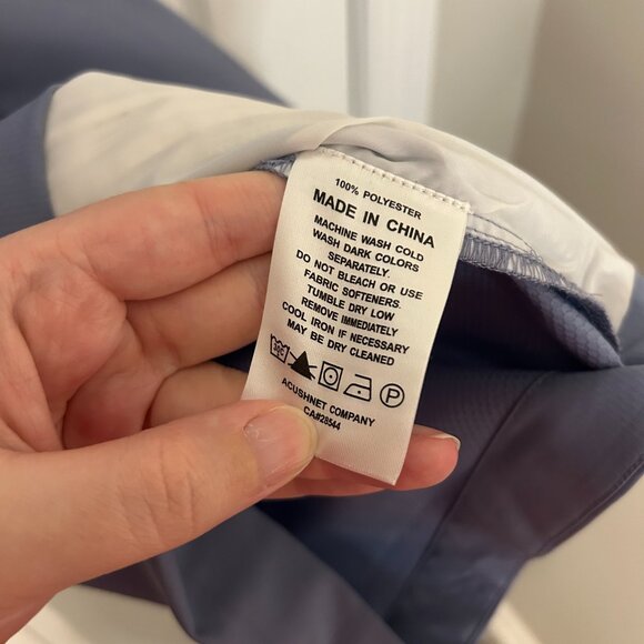 FootJoy FJ‎ Men's XL Hideout Golf Quarter Zip Windbreaker Jacket - Picture 9 of 10